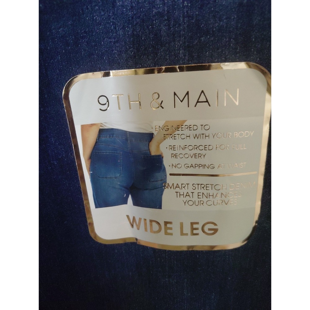 9TH &MAIN High-Rise Wide Leg Denim Size 22W NWT - Picture 4 of 8